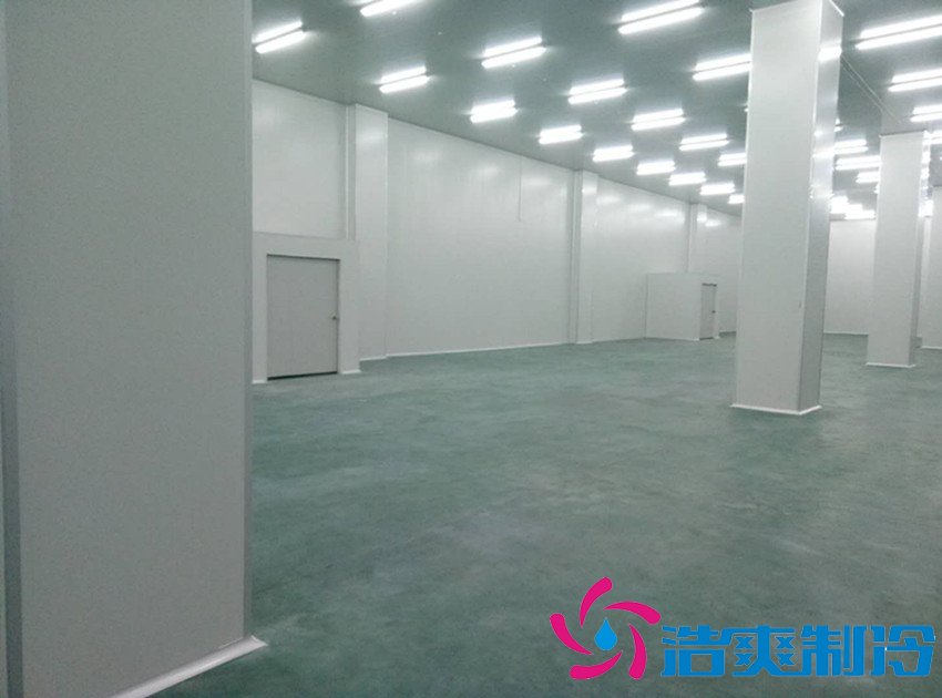 通达1500㎡农产品中心低温冷藏冷冻库新工程案例